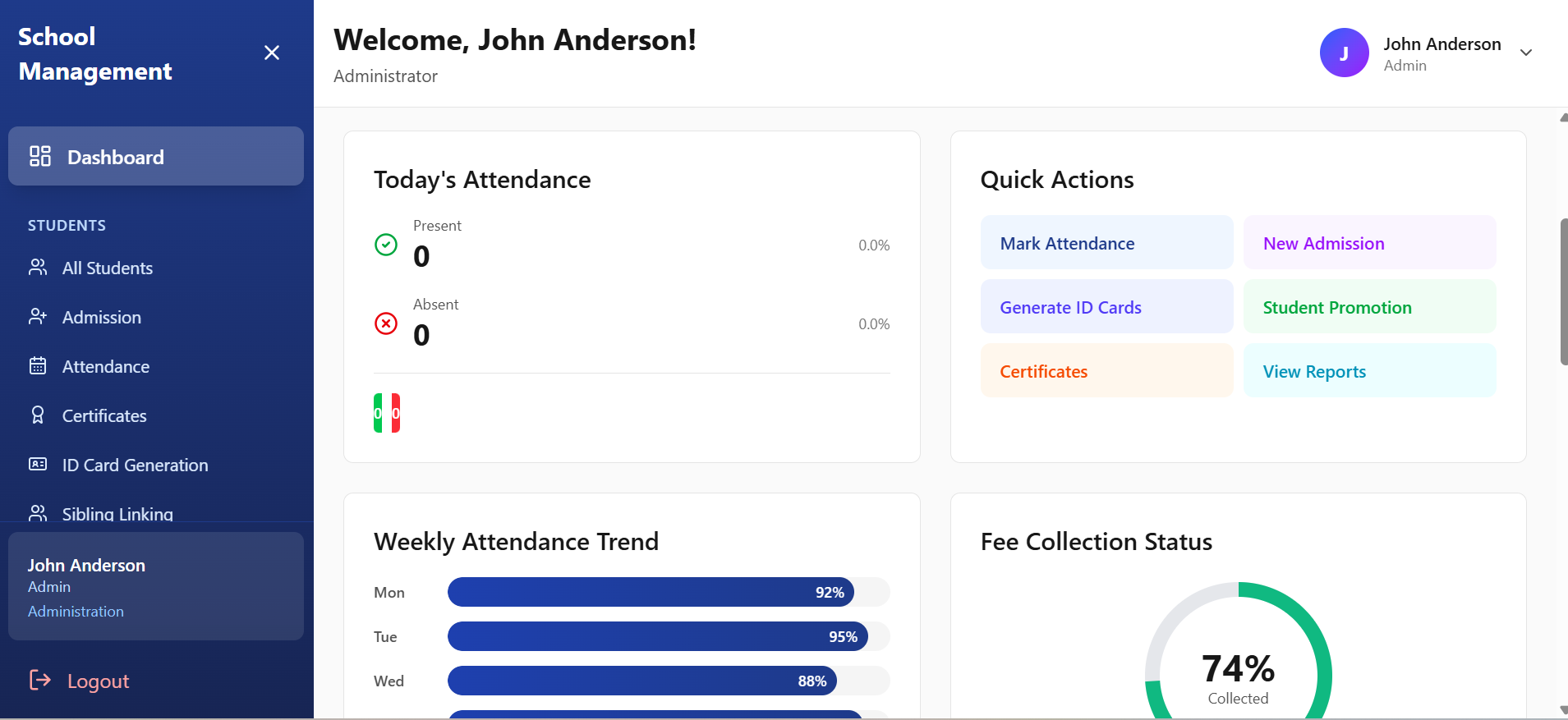 School Management System